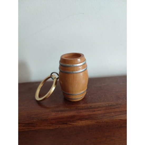 Langjitianya Saint Bernard Life Barrel Collar, Saint Bernard Barrel Collar for Small Dogs, Mini Barrel with Adjustable Rings for Pets (Size S), Wood Langjitianya Saint Bernard Life Barrel Collar, Saint Bernard Barrel Collar for Small Dogs, Mini Barrel with Adjustable Rings for Pets (Size S), Wood