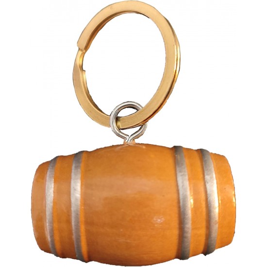 Langjitianya Saint Bernard Life Barrel Collar, Saint Bernard Barrel Collar for Small Dogs, Mini Barrel with Adjustable Rings for Pets (Size S), Wood Langjitianya Saint Bernard Life Barrel Collar, Saint Bernard Barrel Collar for Small Dogs, Mini Barrel with Adjustable Rings for Pets (Size S), Wood