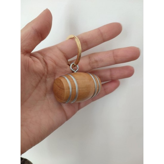 Langjitianya Saint Bernard Life Barrel Collar, Saint Bernard Barrel Collar for Small Dogs, Mini Barrel with Adjustable Rings for Pets (Size S), Wood Langjitianya Saint Bernard Life Barrel Collar, Saint Bernard Barrel Collar for Small Dogs, Mini Barrel with Adjustable Rings for Pets (Size S), Wood