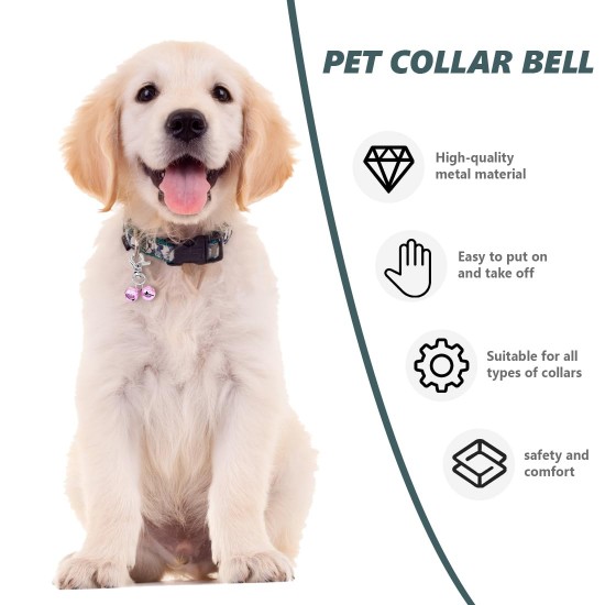 Laute Katzen Hundeglocken, Pack of 4, Glöckchen Halsband Anhänger Glocken Für Trainieren, Haustier Tracker Glocken Hundeglocken Für Halsband Tracker Für Katzen Haustiere, Haustier Kleine Glocken Laute Katzen Hundeglocken, Pack of 4, Glöckchen Halsband Anhänger Glocken Für Trainieren, Haustier Tracker Glocken Hundeglocken Für Halsband Tracker Für Katzen Haustiere, Haustier Kleine Glocken
