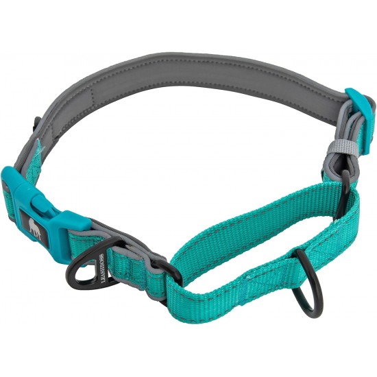 Leashboss Martingale Collar for Dogs, Reflective Nylon Dog Collar for Large Dogs, Medium and Small Dogs, Quick Release Buckle, Adjustable Pet Collar Leashboss Martingale Collar for Dogs, Reflective Nylon Dog Collar for Large Dogs, Medium and Small Dogs, Quick Release Buckle, Adjustable Pet Collar