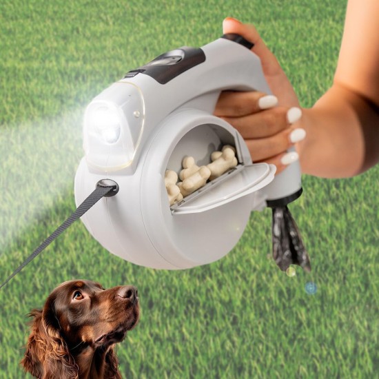 Leashic InnovaGoods 6-in-1 Retractable Dog Lead Leashic InnovaGoods 6-in-1 Retractable Dog Lead