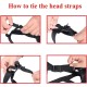Lepark Nylon Muzzle for Small Medium Large Dogs Prevent Biting Barking Chewing Adjustable Loop (L/Black) Lepark Nylon Muzzle for Small Medium Large Dogs Prevent Biting Barking Chewing Adjustable Loop (L/Black)