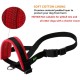 Lepark Nylon Muzzle for Small Medium Large Dogs Prevent Biting Barking Chewing Adjustable Loop (XL/Black)