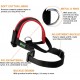 Lepark Nylon Muzzle for Small Medium Large Dogs Prevent Biting Barking Chewing Adjustable Loop (XL/Black)