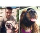 Lepark Nylon Muzzle for Small Medium Large Dogs Prevent Biting Barking Chewing Adjustable Loop (XL/Black)