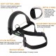 Lepark Nylon Muzzle for Small Medium Large Dogs Prevent Biting Barking Chewing Adjustable Loop (XL/Black)