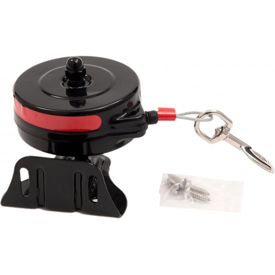 Lixit Animal Care Bracket Mount Retractable Tie Out Reel, Large Lixit Animal Care Bracket Mount Retractable Tie Out Reel, Large