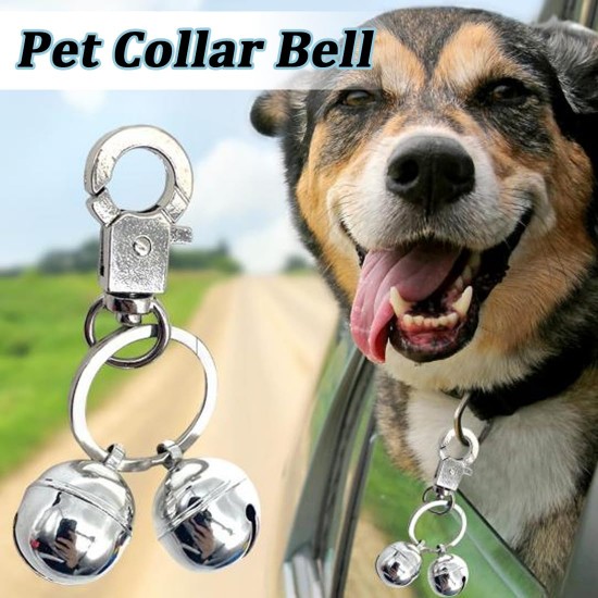 Loud Cat Dog Bells, Set of 2 Extra Loud Cat and Dog Bells Pet Tracker Bell Dog Bell for Collar, Pendant Bells for Dog Cat Harness Loud Cat Dog Bells, Set of 2 Extra Loud Cat and Dog Bells Pet Tracker Bell Dog Bell for Collar, Pendant Bells for Dog Cat Harness