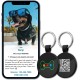 MYLUCKYTAG QR Code Pet ID Tags Dog Tags - Online Pet Profile - Scan QR Receive Instant Pet Location Alert Email MYLUCKYTAG QR Code Pet ID Tags Dog Tags - Online Pet Profile - Scan QR Receive Instant Pet Location Alert Email