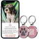 MYLUCKYTAG QR Code Pet ID Tags Dog Tags - Online Pet Profile - Scan QR Receive Instant Pet Location Alert Email MYLUCKYTAG QR Code Pet ID Tags Dog Tags - Online Pet Profile - Scan QR Receive Instant Pet Location Alert Email