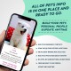 MYLUCKYTAG QR Code Pet ID Tags Dog Tags - Online Pet Profile - Scan QR Receive Instant Pet Location Alert Email MYLUCKYTAG QR Code Pet ID Tags Dog Tags - Online Pet Profile - Scan QR Receive Instant Pet Location Alert Email