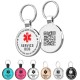 MYLUCKYTAG QR Code Service Dog Tag - Pet Online Profile - Scan QR Receive Instant Pet Location Alert Email MYLUCKYTAG QR Code Service Dog Tag - Pet Online Profile - Scan QR Receive Instant Pet Location Alert Email