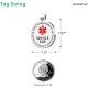 MYLUCKYTAG QR Code Service Dog Tag - Pet Online Profile - Scan QR Receive Instant Pet Location Alert Email MYLUCKYTAG QR Code Service Dog Tag - Pet Online Profile - Scan QR Receive Instant Pet Location Alert Email