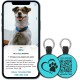 MYLUCKYTAG Quiet Silicone QR Code Pet ID Tags Dog Tags - Pet Online Profile - Scan QR Get Instant Pet Location Alert Email MYLUCKYTAG Quiet Silicone QR Code Pet ID Tags Dog Tags - Pet Online Profile - Scan QR Get Instant Pet Location Alert Email