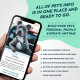 MYLUCKYTAG Quiet Silicone QR Code Pet ID Tags Dog Tags - Pet Online Profile - Scan QR Get Instant Pet Location Alert Email MYLUCKYTAG Quiet Silicone QR Code Pet ID Tags Dog Tags - Pet Online Profile - Scan QR Get Instant Pet Location Alert Email