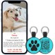 MYLUCKYTAG Quiet Silicone QR Code Pet ID Tags Dog Tags - Pet Online Profile - Scan QR Get Instant Pet Location Alert Email MYLUCKYTAG Quiet Silicone QR Code Pet ID Tags Dog Tags - Pet Online Profile - Scan QR Get Instant Pet Location Alert Email