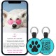 MYLUCKYTAG Quiet Silicone QR Code Pet ID Tags Dog Tags - Pet Online Profile - Scan QR Get Instant Pet Location Alert Email MYLUCKYTAG Quiet Silicone QR Code Pet ID Tags Dog Tags - Pet Online Profile - Scan QR Get Instant Pet Location Alert Email
