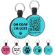 MYLUCKYTAG Quiet Silicone QR Code Pet ID Tags Dog Tags - Pet Online Profile - Scan QR Get Instant Pet Location Alert Email MYLUCKYTAG Quiet Silicone QR Code Pet ID Tags Dog Tags - Pet Online Profile - Scan QR Get Instant Pet Location Alert Email