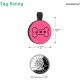 MYLUCKYTAG Quiet Silicone QR Code Pet ID Tags Dog Tags - Pet Online Profile - Scan QR Get Instant Pet Location Alert Email MYLUCKYTAG Quiet Silicone QR Code Pet ID Tags Dog Tags - Pet Online Profile - Scan QR Get Instant Pet Location Alert Email
