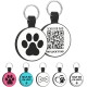 MYLUCKYTAG Quiet Silicone QR Code Pet ID Tags Dog Tags - Pet Online Profile - Scan QR Get Instant Pet Location Alert Email MYLUCKYTAG Quiet Silicone QR Code Pet ID Tags Dog Tags - Pet Online Profile - Scan QR Get Instant Pet Location Alert Email