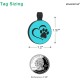 MYLUCKYTAG Quiet Silicone QR Code Pet ID Tags Dog Tags - Pet Online Profile - Scan QR Get Instant Pet Location Alert Email MYLUCKYTAG Quiet Silicone QR Code Pet ID Tags Dog Tags - Pet Online Profile - Scan QR Get Instant Pet Location Alert Email