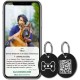 MYLUCKYTAG Stainless Steel QR Code Pet ID Tags Dog Tags - Pet Online Profile - Scan QR Get Instant Pet Location Alert Email MYLUCKYTAG Stainless Steel QR Code Pet ID Tags Dog Tags - Pet Online Profile - Scan QR Get Instant Pet Location Alert Email
