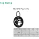 MYLUCKYTAG Stainless Steel QR Code Pet ID Tags Dog Tags - Pet Online Profile - Scan QR Get Instant Pet Location Alert Email MYLUCKYTAG Stainless Steel QR Code Pet ID Tags Dog Tags - Pet Online Profile - Scan QR Get Instant Pet Location Alert Email