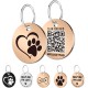 MYLUCKYTAG Stainless Steel QR Code Pet ID Tags Dog Tags - Pet Online Profile - Scan QR Get Instant Pet Location Alert Email MYLUCKYTAG Stainless Steel QR Code Pet ID Tags Dog Tags - Pet Online Profile - Scan QR Get Instant Pet Location Alert Email
