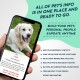 MYLUCKYTAG Stainless Steel QR Code Pet ID Tags Dog Tags - Pet Online Profile - Scan QR Get Instant Pet Location Alert Email MYLUCKYTAG Stainless Steel QR Code Pet ID Tags Dog Tags - Pet Online Profile - Scan QR Get Instant Pet Location Alert Email