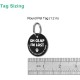 MYLUCKYTAG Stainless Steel QR Code Pet ID Tags Dog Tags - Pet Online Profile - Scan QR Get Instant Pet Location Alert Email MYLUCKYTAG Stainless Steel QR Code Pet ID Tags Dog Tags - Pet Online Profile - Scan QR Get Instant Pet Location Alert Email