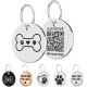 MYLUCKYTAG Stainless Steel QR Code Pet ID Tags Dog Tags - Pet Online Profile - Scan QR Get Instant Pet Location Alert Email MYLUCKYTAG Stainless Steel QR Code Pet ID Tags Dog Tags - Pet Online Profile - Scan QR Get Instant Pet Location Alert Email