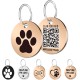 MYLUCKYTAG Stainless Steel QR Code Pet ID Tags Dog Tags - Pet Online Profile - Scan QR Get Instant Pet Location Alert Email MYLUCKYTAG Stainless Steel QR Code Pet ID Tags Dog Tags - Pet Online Profile - Scan QR Get Instant Pet Location Alert Email
