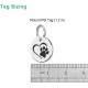 MYLUCKYTAG Stainless Steel QR Code Pet ID Tags Dog Tags - Pet Online Profile - Scan QR Get Instant Pet Location Alert Email MYLUCKYTAG Stainless Steel QR Code Pet ID Tags Dog Tags - Pet Online Profile - Scan QR Get Instant Pet Location Alert Email