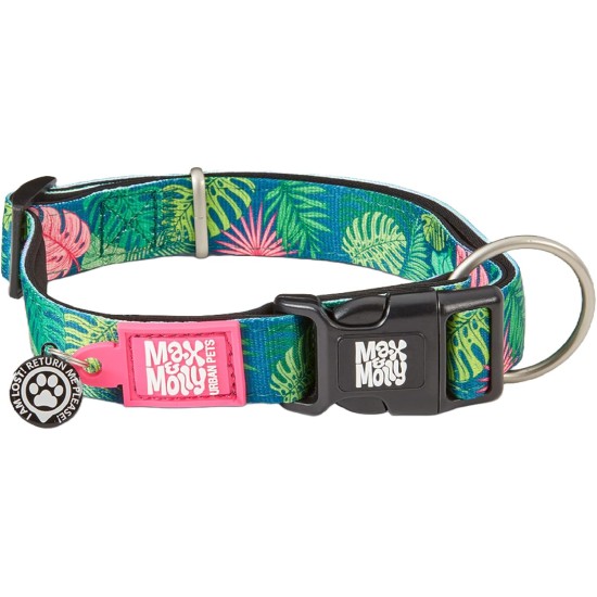 Max & Molly Dog Collar with Safety QR Code, Dog Tag, Soft Adjustable and Waterproof Cute Summer Theme Design for Girls Boys Dogs and Puppies, Large, Kiwi Green Max & Molly Dog Collar with Safety QR Code, Dog Tag, Soft Adjustable and Waterproof Cute Summer Theme Design for Girls Boys Dogs and Puppies, Large, Kiwi Green