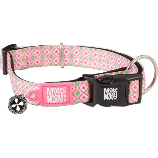 Max & Molly Dog Collar with Safety QR Code, Dog Tag, Soft Adjustable and Waterproof Cute Summer Theme Design for Girls Boys Dogs and Puppies, Large, Kiwi Green Max & Molly Dog Collar with Safety QR Code, Dog Tag, Soft Adjustable and Waterproof Cute Summer Theme Design for Girls Boys Dogs and Puppies, Large, Kiwi Green