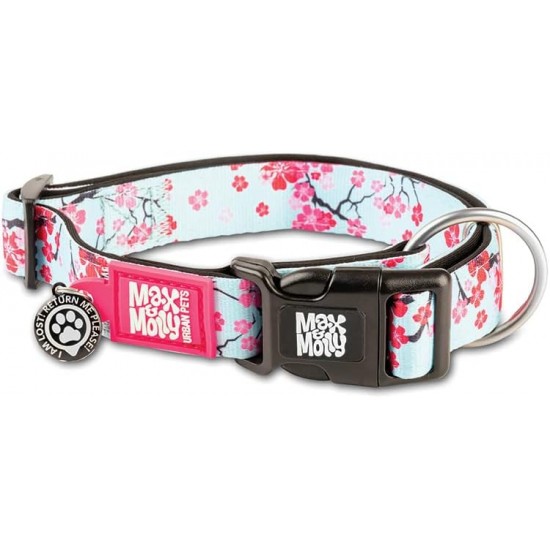 Max & Molly Urban Pets Soft Padded Neoprene Dog Collar with Smart ID Gotcha! QR Pet Safety Tag, Durable, Waterproof, Odourless, Machine Washable, Collar for Dogs Max & Molly Urban Pets Soft Padded Neoprene Dog Collar with Smart ID Gotcha! QR Pet Safety Tag, Durable, Waterproof, Odourless, Machine Washable, Collar for Dogs