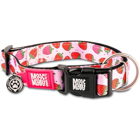 Max & Molly Urban Pets Soft Padded Neoprene Dog Collar with Smart ID Gotcha! QR Pet Safety Tag, Durable, Waterproof, Odourless, Machine Washable, Collar for Dogs Max & Molly Urban Pets Soft Padded Neoprene Dog Collar with Smart ID Gotcha! QR Pet Safety Tag, Durable, Waterproof, Odourless, Machine Washable, Collar for Dogs