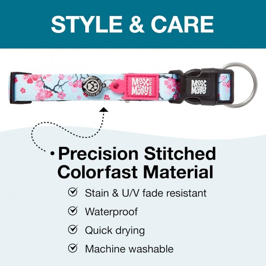 Max & Molly Urban Pets Soft Padded Neoprene Dog Collar with Smart ID Gotcha! QR Pet Safety Tag, Durable, Waterproof, Odourless, Machine Washable, Collar for Dogs Max & Molly Urban Pets Soft Padded Neoprene Dog Collar with Smart ID Gotcha! QR Pet Safety Tag, Durable, Waterproof, Odourless, Machine Washable, Collar for Dogs