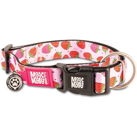 Max & Molly Urban Pets Soft Padded Neoprene Dog Collar with Smart ID Gotcha! QR Pet Safety Tag, Durable, Waterproof, Odourless, Machine Washable, Collar for Dogs Max & Molly Urban Pets Soft Padded Neoprene Dog Collar with Smart ID Gotcha! QR Pet Safety Tag, Durable, Waterproof, Odourless, Machine Washable, Collar for Dogs