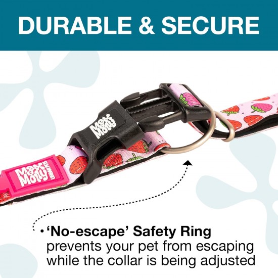 Max & Molly Urban Pets Soft Padded Neoprene Dog Collar with Smart ID Gotcha! QR Pet Safety Tag, Durable, Waterproof, Odourless, Machine Washable, Collar for Dogs Max & Molly Urban Pets Soft Padded Neoprene Dog Collar with Smart ID Gotcha! QR Pet Safety Tag, Durable, Waterproof, Odourless, Machine Washable, Collar for Dogs