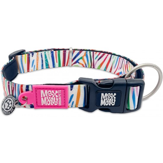 Max & Molly Urban Pets Soft Padded Neoprene Dog Collar with Smart ID Gotcha! QR Pet Safety Tag, Durable, Waterproof, Odourless, Machine Washable, Collar for Dogs Max & Molly Urban Pets Soft Padded Neoprene Dog Collar with Smart ID Gotcha! QR Pet Safety Tag, Durable, Waterproof, Odourless, Machine Washable, Collar for Dogs