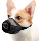 Mayerzon Dog Muzzle with Adjustable Velcro to Prevent Biting, Barking and Chewing, Air Mesh Breathable Muzzle for Small Medium Large Dogs (Black, M)