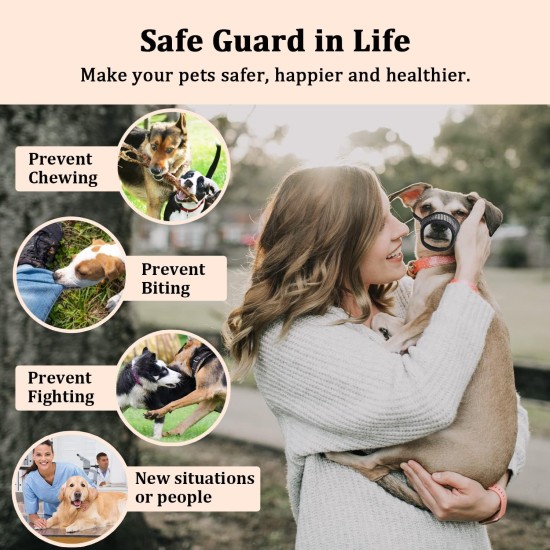 Mayerzon Hund Maulkorb, Soft Mesh Maulkörbe für kleine mittlere große Hunde Chihuahua Pudel Husky Labrador Retriever, atmungsaktiv Hund Maulkorb für Beißen Kauen Grooming, erlauben Hecheln Trinken. XS Mayerzon Hund Maulkorb, Soft Mesh Maulkörbe für kleine mittlere große Hunde Chihuahua Pudel Husky Labrador Retriever, atmungsaktiv Hund Maulkorb für Beißen Kauen Grooming, erlauben Hecheln Trinken. XS