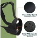 Mayerzon Pitbull Muzzle, Soft Dog Muzzle Anti-slip Strap for American Bull Bulldog Boxer Rottweiler Fabric Mouth Guard for Medium Large Short Snout Anti Biting Chewing Mayerzon Pitbull Muzzle, Soft Dog Muzzle Anti-slip Strap for American Bull Bulldog Boxer Rottweiler Fabric Mouth Guard for Medium Large Short Snout Anti Biting Chewing