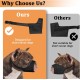Mayerzon Pitbull Muzzle, Soft Muzzle for American Bully Bulldog Boxer Rottweiler, Anti Biting Chewing Fight Muzzle for Grooming, Fabric Muzzle for Medium Large Short Snout Dog Mayerzon Pitbull Muzzle, Soft Muzzle for American Bully Bulldog Boxer Rottweiler, Anti Biting Chewing Fight Muzzle for Grooming, Fabric Muzzle for Medium Large Short Snout Dog