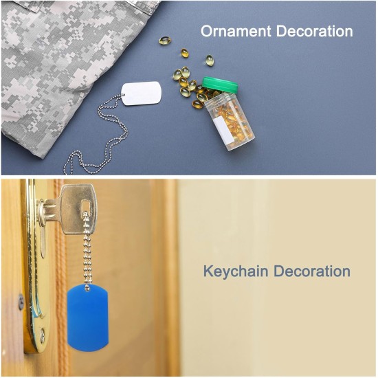 Metallic Blank Stamp Plates, 1.77 x 1.02 Inch Golden Blank Dog Tags for DIY Engraving Pet ID Tags, Pendant Decoration, Craft Tags, Pack of 10 Metallic Blank Stamp Plates, 1.77 x 1.02 Inch Golden Blank Dog Tags for DIY Engraving Pet ID Tags, Pendant Decoration, Craft Tags, Pack of 10