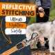 Mighty Paw Retractable Lead with Built-in Poop Bag Holder, 16" Retractable Dog Leash for Small Dogs, Medium Breeds and Large Pets, with Tape for Quick Control