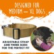 Mighty Paw Tactical Dog Collar - Durable with Metal Buckle and Control Handle - Weatherproof Polyester Material - Sturdy Metal Dog Collars - Dog Collar for All Dog Breeds -