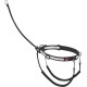 Mikki Training Anti-Pull Harness with Reflective Collar, Black, Large Mikki Training Anti-Pull Harness with Reflective Collar, Black, Large
